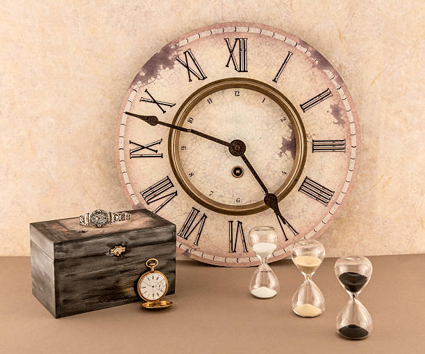 istock Clock, Hourglasses, Wristwatch, and Pocketwatch 497492342
