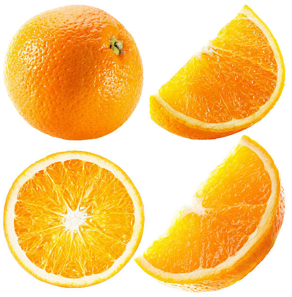 istock collection of oranges isolated on the white background 497493184