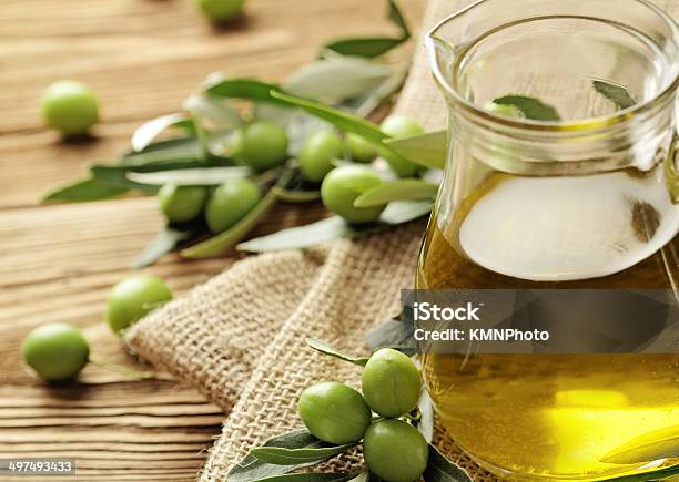Olive Oil Stock Photo - Download Image Now - Bottle, Branch - Plant Part, Drinking Glass
