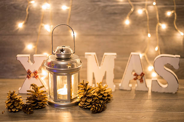 istock XMAS text on the wooden background 497494262