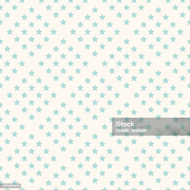 Retro Abstract Star Pattern Vector Seamless Retro Pattern With Stars Stock Illustration - Download ...