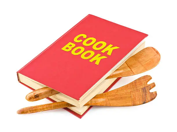 Photo of Cookbook and kitchenware