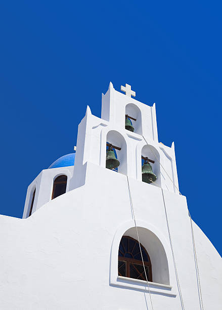 istock Santorini church - Greece 497511190
