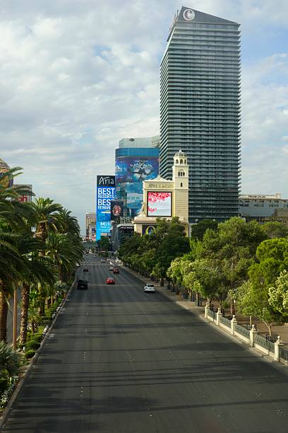 las vegas - the cosmopolitan of las vegas foto e immagini stock