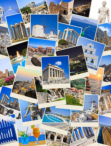 istock Stack of Greece travel photos 497511246