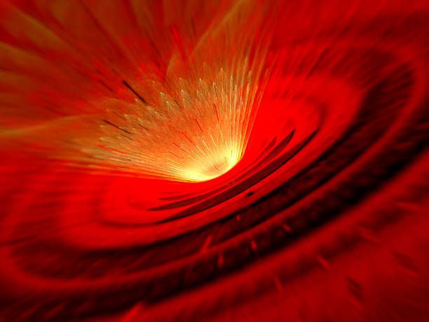 Meteor impact shockwave Meteor impact shockwave, computer generated fractal background nostradamus stock pictures, royalty-free photos & images