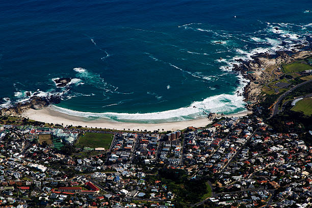 istock Camps Bay beach viewed from the top of Table Mountain 497513510