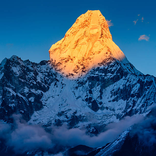 istock Sunset over Mount Ama Dablam, Himalayas, Nepal 497513648