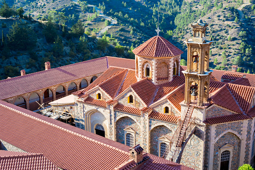 Machairas Monastery. Nicosia District. Cyprus.