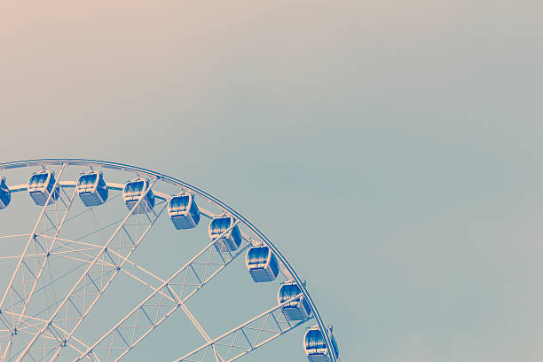 istock Ferris wheel with nashville retro effect 497515772