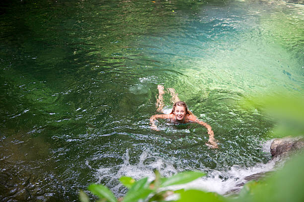 istock swimming in the lake 497516031