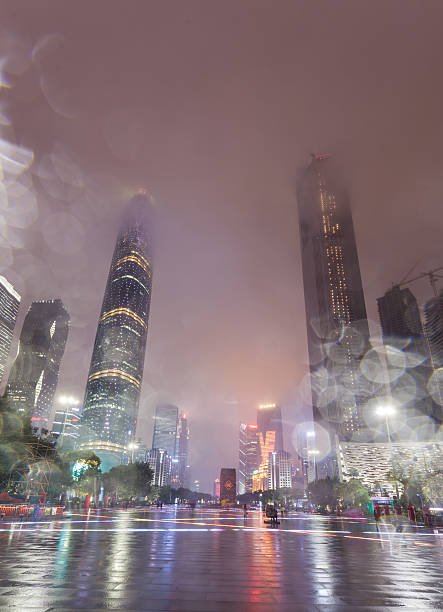 istock Tilt up View of Huacheng Square 497521418