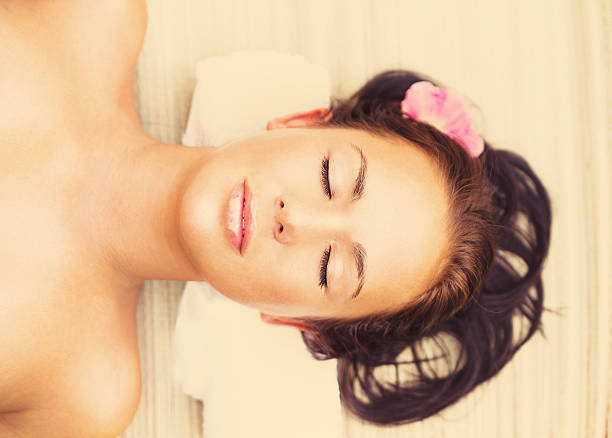istock Pretty young woman relax 497522594
