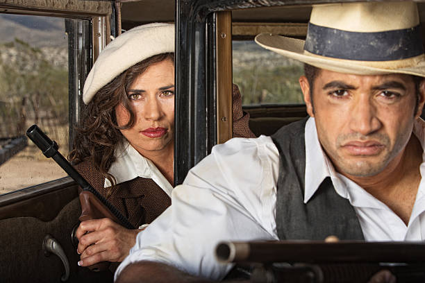 istock Tough 1920s Gangster Couple 497528857