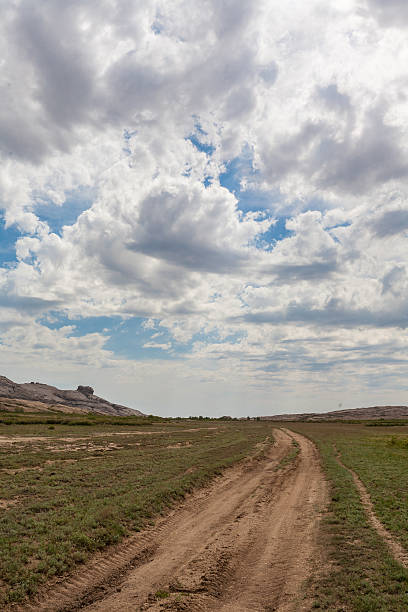 istock Road disappearing into the sky 497529379