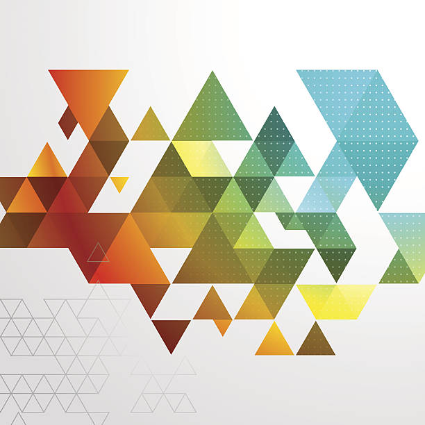 Free Stock Photo of Colorful abstract triangle pattern | Download Free ...
