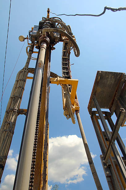 plataforma de perfuração de petróleo - hydraulic platform hose oil industry industry - fotografias e filmes do acervo