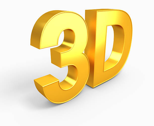 istock Gold metal 3D logo isolated on white background 497533904