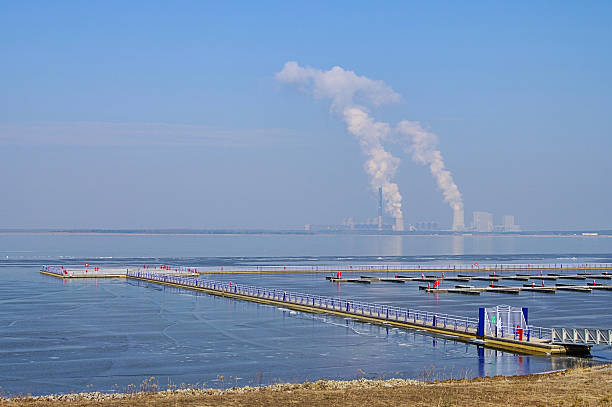 istock power plant Boxberg and lake 497533910