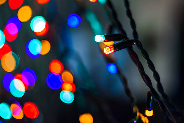 istock lights Christmas garlands closeup 497537710