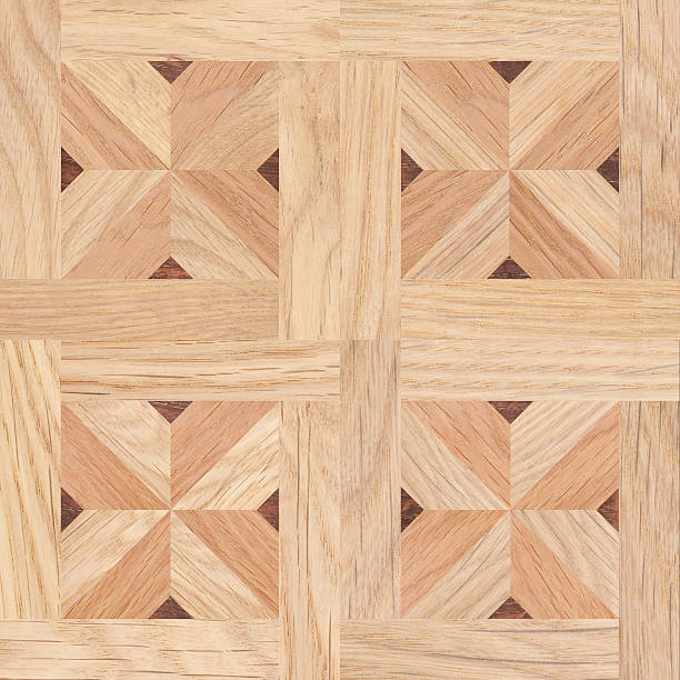 Seamless pattern, fragment of parquet floor stock photo