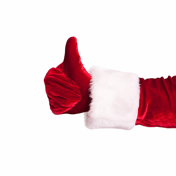 istock Santa Claus hand showing thumbs up 497539878