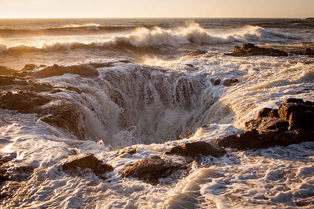 istock Thor's Well on the Oregon Coast. 497544071