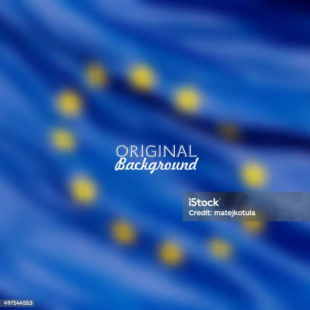 유럽연합기 배경을 흐릿하게 0명에 대한 스톡 벡터 아트 및 기타 이미지 - 0명, British Empire, Eurogroup