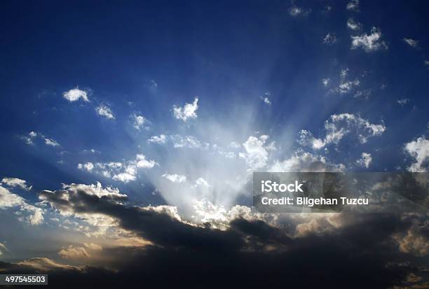 Light Beam Stock Photo - Download Image Now - Above, Abstract, Blue