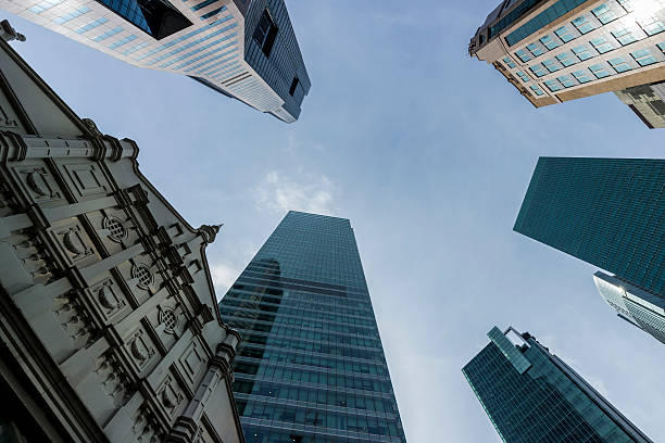 istock Singapore Central Business District Office Tower Skyscrapers 497546823