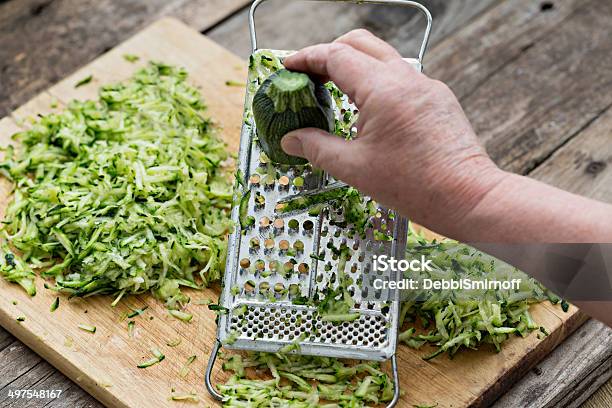 Grating Zucchini Stock Photo - Download Image Now - Squash - Vegetable, Grater - Utensil, Zucchini Bread