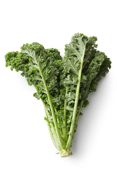 Vegetables: Kale Isolated on White Background http://www.stefstef.nl/banners2/vegetables.jpg kale stock pictures, royalty-free photos & images