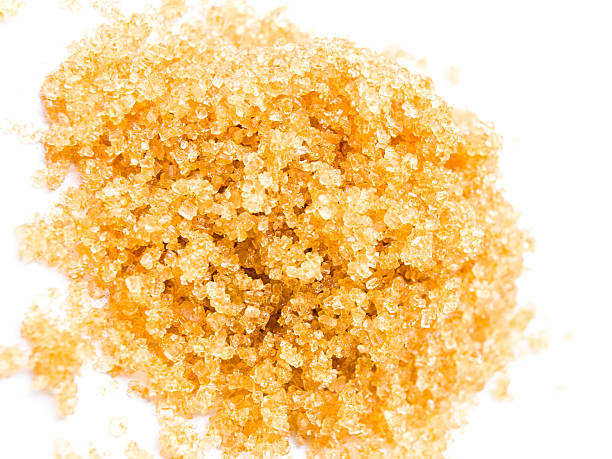 istock Close-up of Brown sugar  isolated on white background 497549871