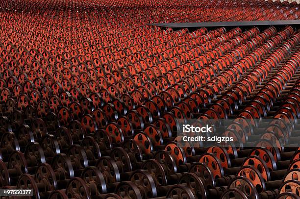 Steel Plate Production Line Stock Photo - Download Image Now - Abstract, Asia, Automated