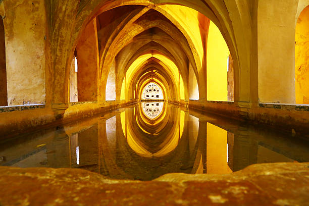 istock Queen's Baths in Reales Alcazarer, Seville 497550527