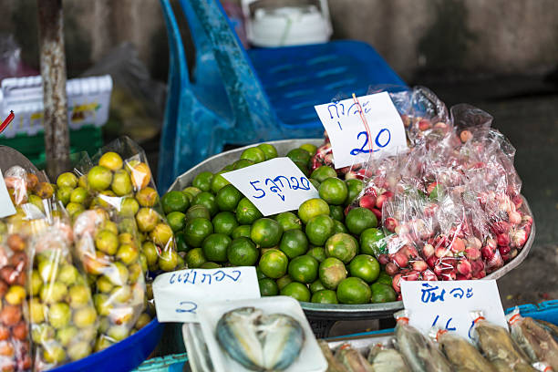 istock Street fruit on Bangkok, Thailand. 497562606