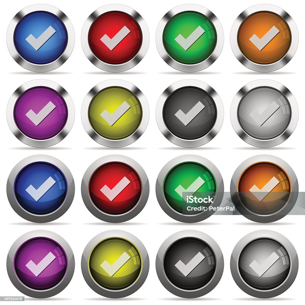 Ok Button Samples Ok Button Set Stock Illustration - Download Image Now - 2015, Agreement ...