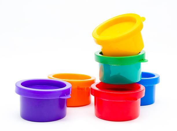istock Children finger paint isolated 497563652