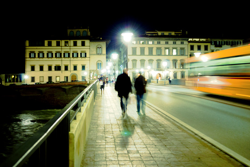 Florence Street At Night
