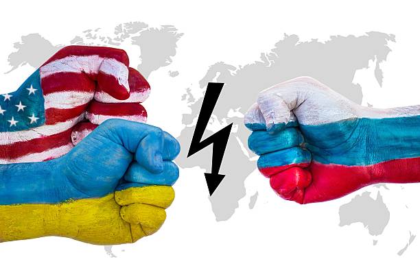 istock USA and Ukraine versus Russia 497565922