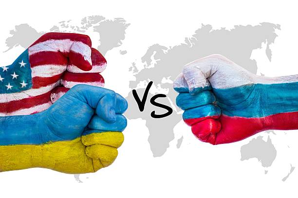 istock USA and Ukraine versus Russia 497565948