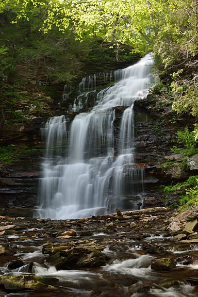 istock Waterfalls in Ricketts Glen State Park 497566193