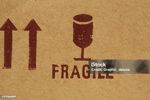 Fragile Stock Photo - Download Image Now - Rubber Stamp, Fragile Sign, Fragility