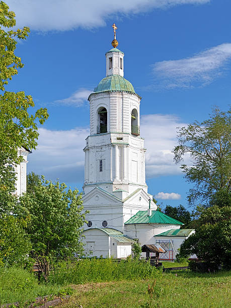 Church of St. Stephen of Perm in Kotlas, Russia Church of St. Stephen of Perm in Kotlas, Arkhangelsk Oblast, Russia kotlas stock pictures, royalty-free photos & images