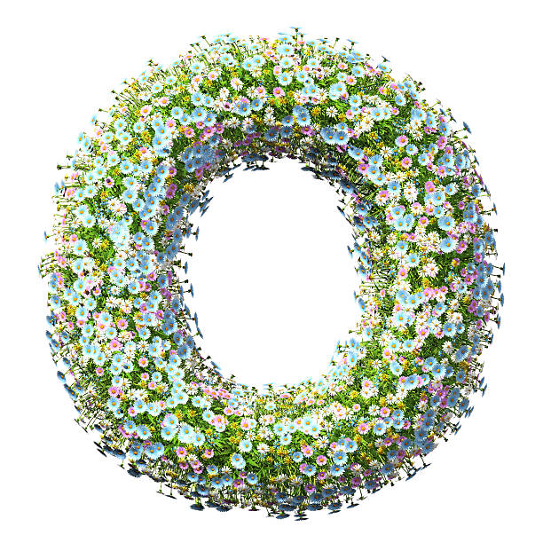 istock Letter O Of Flowers 497570914