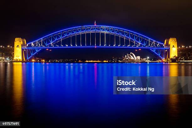 Puente Del Puerto De Sídneystate Of Origin Foto de stock y más banco de imágenes de Australia - Australia, Cultura australiana, Puente del Puerto de Sidney