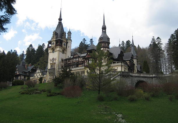 istock Peles Castle, Transylvania - Romania 497572126