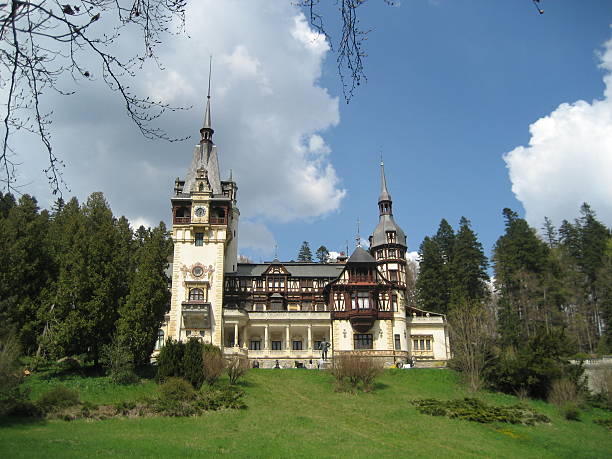 istock Peles Castle, Transylvania - Romania 497572246