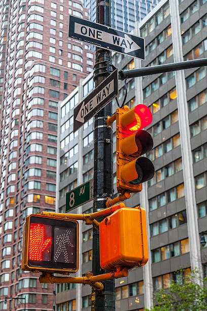 istock Don't walk New York traffic sign 497587749
