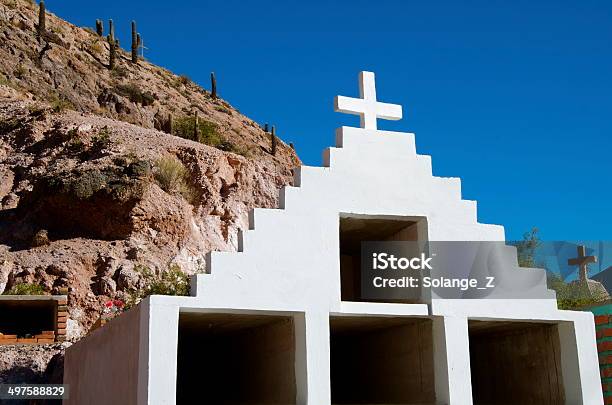 Purmamarca Cemetery Stock Photo - Download Image Now - Argentina, Cactus, Cemetery